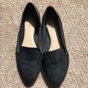 Black Aldo loafers